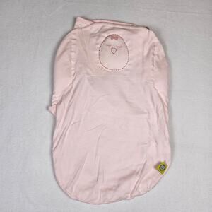 Nested Bean Zen Swaddle Classic Size Small 0-6 Months Baby Sleep Cotton Pink